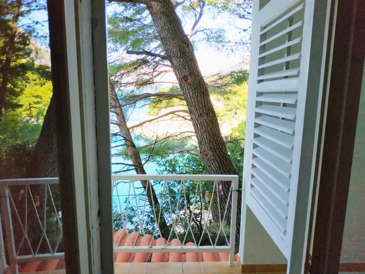 Brela Beach Retreat Apartment Bagian luar foto