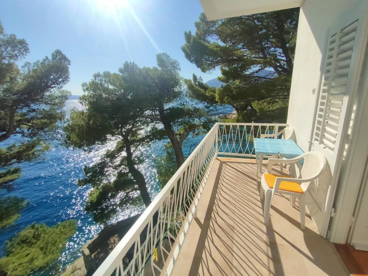 Brela Beach Retreat Apartment Bagian luar foto