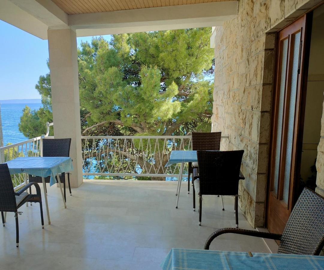 Brela Beach Retreat Apartment Bagian luar foto